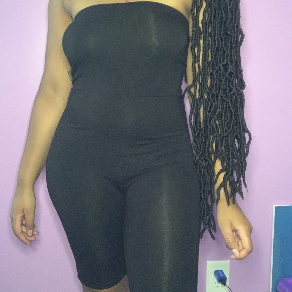 Womens Black Fashion Romper